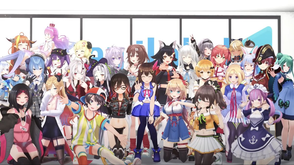 hololive74's tweet photo. この集合を見ると本当に別れを感じてしまう https://t.co/4yliKIYmOy