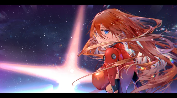 エヴァQがトレンドに上がっていましたので便乗してEVANGELIONのアスカイラストまとめを～ 主に惣流(式波)アスカ描いてます(シンジも描きますけど単独というよりはLASがメインです) 他はFF7のティファとか最近の版権だとFateやらブルアカやらをちょくちょく描いています