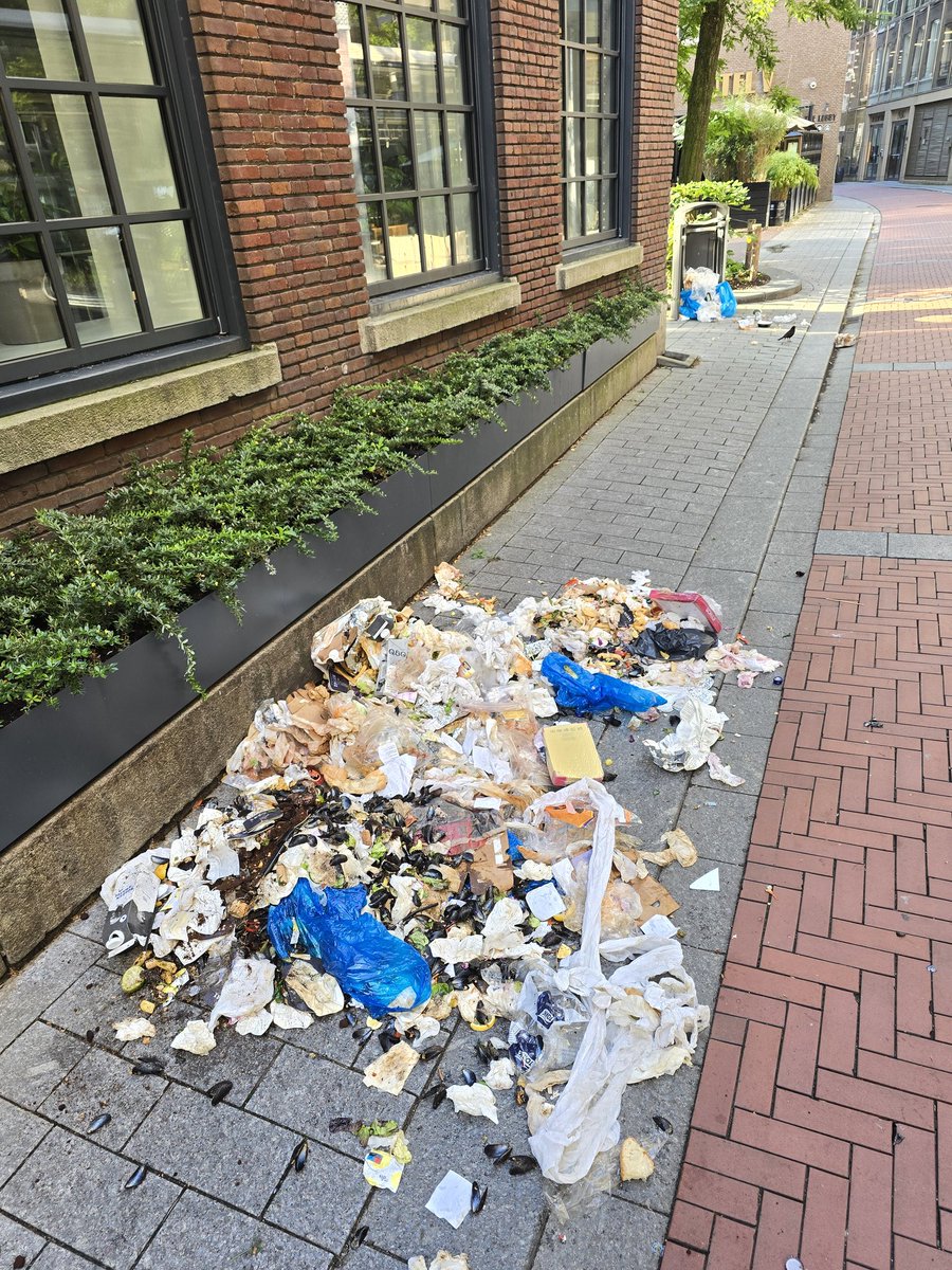 MarcelDellebeke's tweet image. @020centrum zondagochtend in 1 foto samengevat 
#Amsterdam #vuilnisbelt #dumpzone #ongediertecultivering #ratten
#handhaving