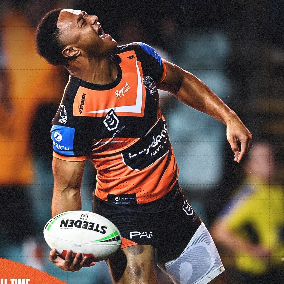 BadlyDrawnRL's tweet photo. So Fain-u!

AKA

All Wests Tigers fans going into work tomorrow knowing that their coworkers can’t gee them up!

#NRLTigersSeaEagles
#NRLTigersManly
#NRL
#Fainu https://t.co/Z3kVRprr7X
