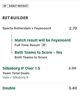TheGaffer41's tweet photo. Two doubles for tonight, 1U each 👊

#Football #betting #TheGaffer https://t.co/FlbFqdAt6J