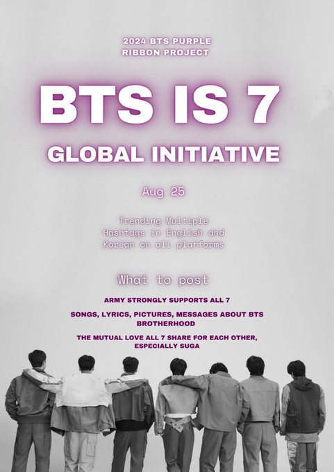 Hoy más que nunca💜
RT y Responde

함께여서 너무 고맙고 행복합니다
Me siento agradecidx y feliz por estar juntos
부디 앞으로도 행복합시다 
POr Favor seamos felices en el futuro tambien
 #WeSevenMates 
#RunBeautifulRunBulletproof #GoodTeam_Goddamn_RunBTS
