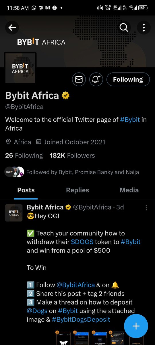 Donaldlifu's tweet photo. #BybitDogsListing https://t.co/3T9YLhHZ2r
