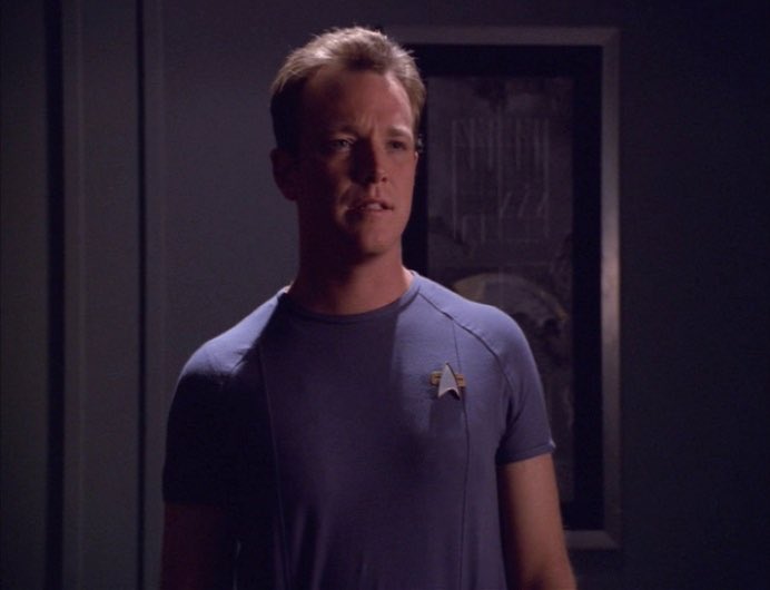 poisonisanart's tweet photo. i'm sorry but you weren’t born bisexual, you just watched Star Trek Voyager https://t.co/Xo7FwN0d8O