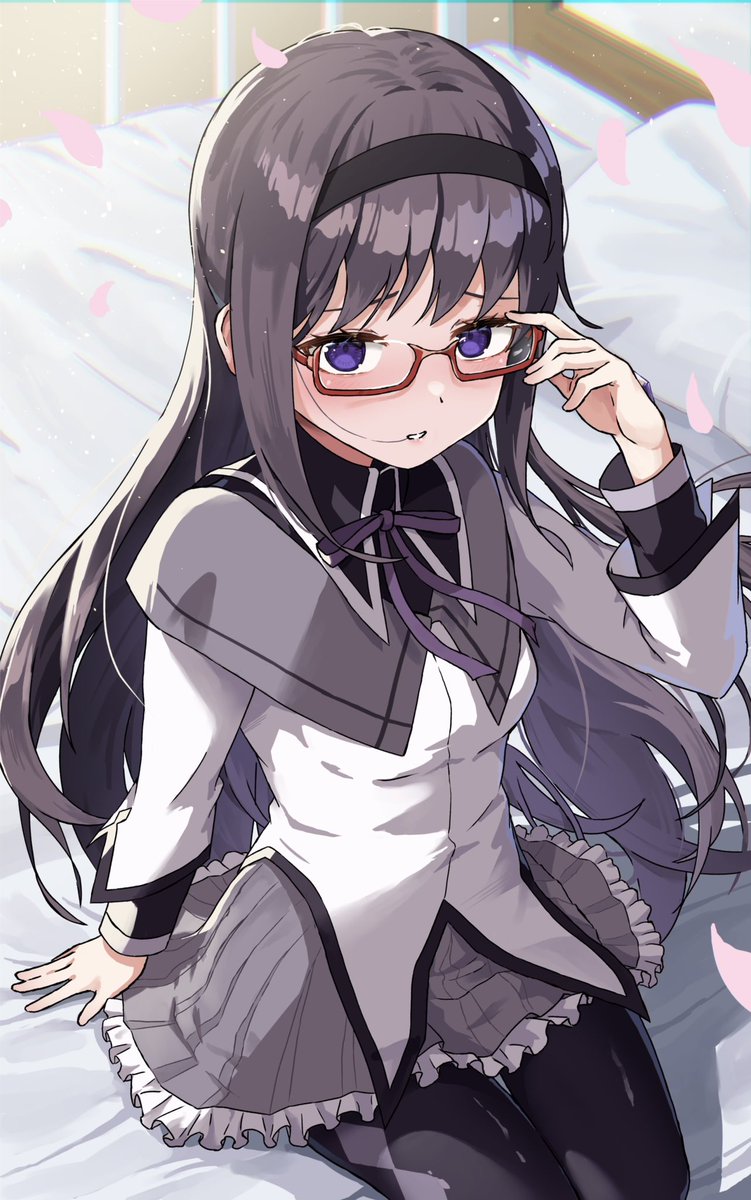 クーほむにメガネかけさせた #魔法少女まどかマギカ #マギレコ #暁美