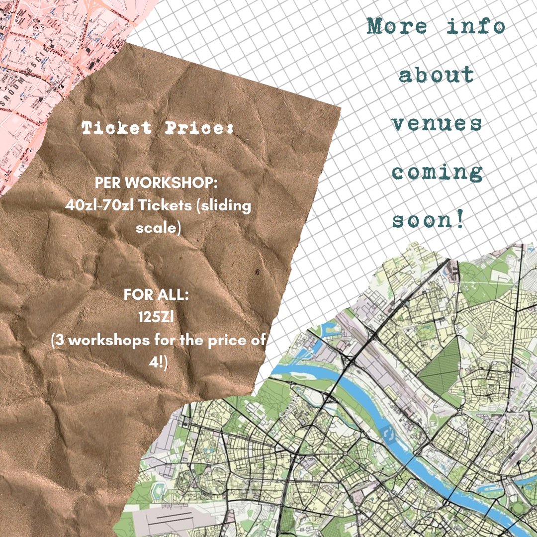 Info on the images but questions answered in the DMs :) 
come along and get to know other people as well as the city! 

book yourself 3 workshops for the cost of 4 here: 
eventbrite.co.uk/e/mapping-myth…