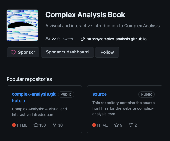 jcponcemath's tweet photo. It is official! โค๏ธ Now you can sponsor me in GitHub:
https://t.co/YCDF0Lme6M
With your help I can keep making #opensource #interative #learning #resources about #mathematics
โ Thanks! ๐ค https://t.co/8lPzi0UoUN