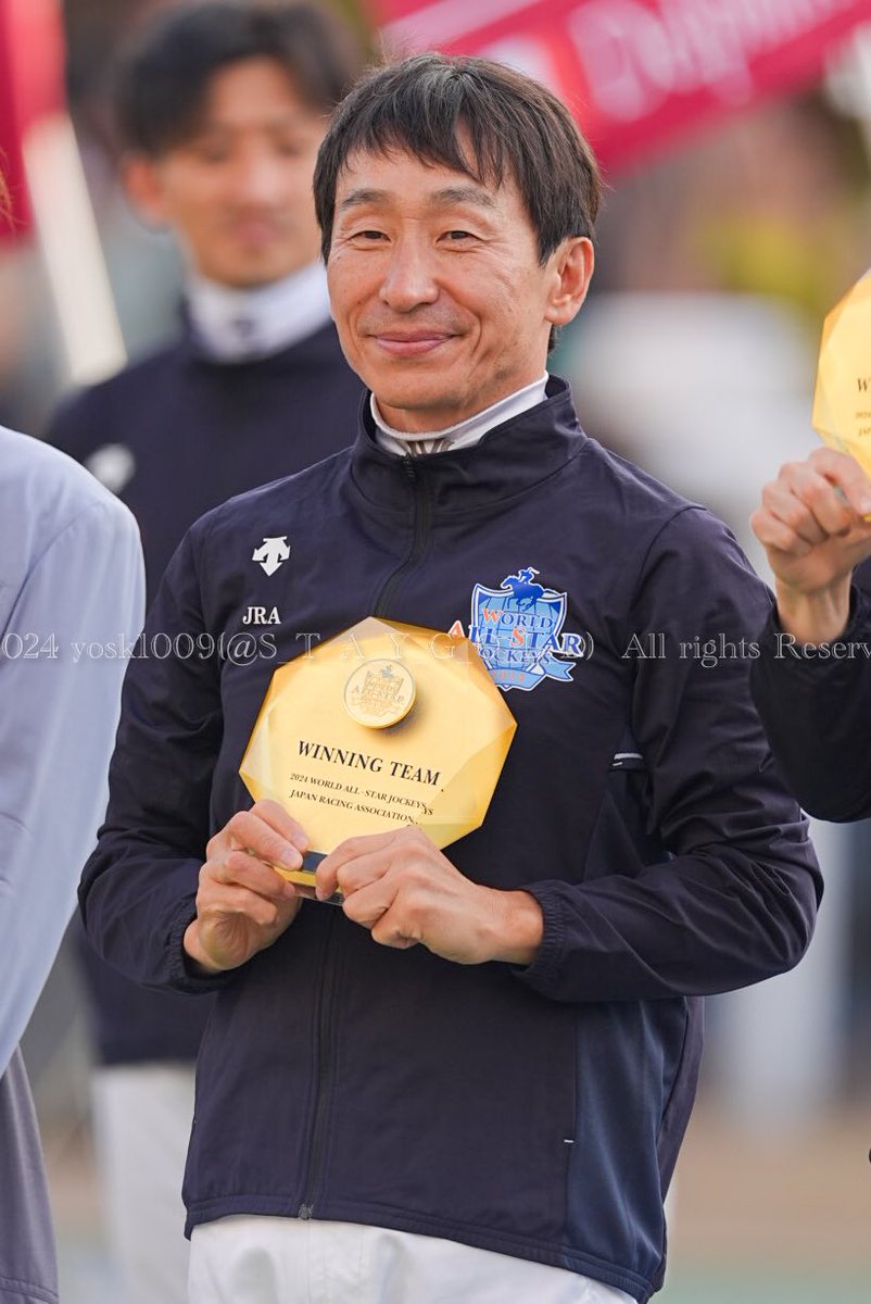 S_T_A_Y_G_O_L_D's tweet photo. #WASJ
#WorldAllStarJockeys
#2024世界星級騎師大賽
#SapporoRaceCourse
#札幌競馬場
#NorihiroYokoyama
#横山典弘 https://t.co/WVC1l8qJN3