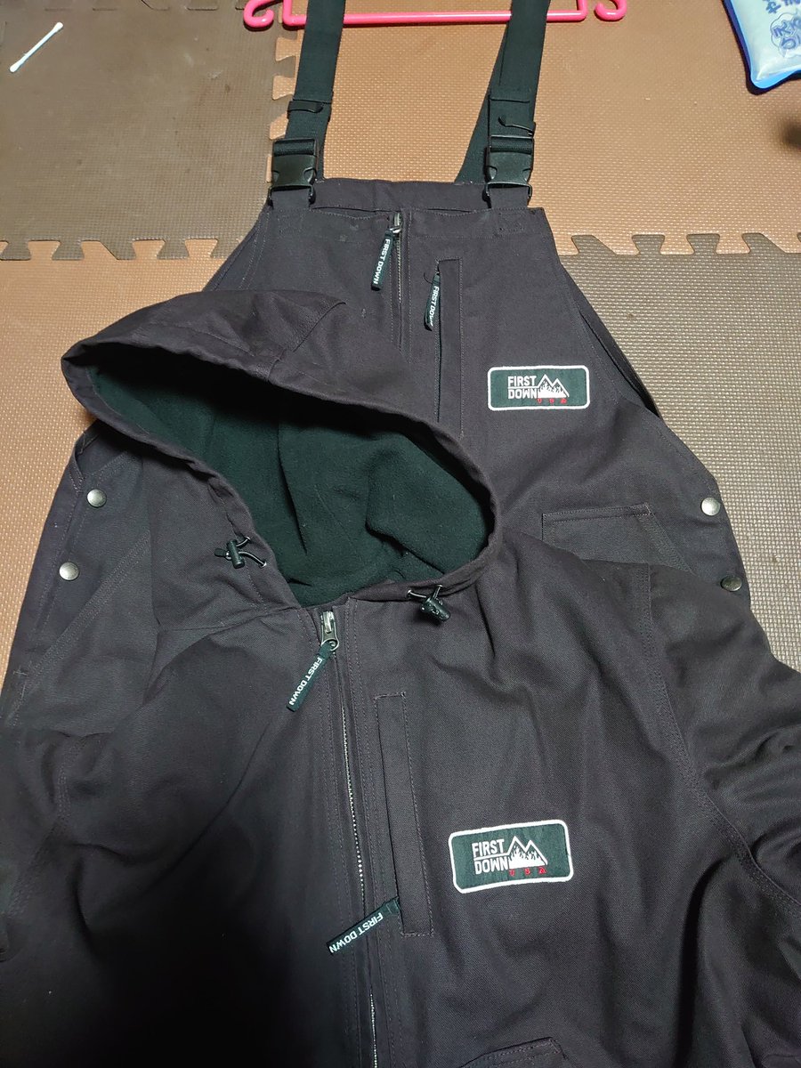 FIRST DOWN オーバーオール FIRST DOWN ファーストダウン 難燃