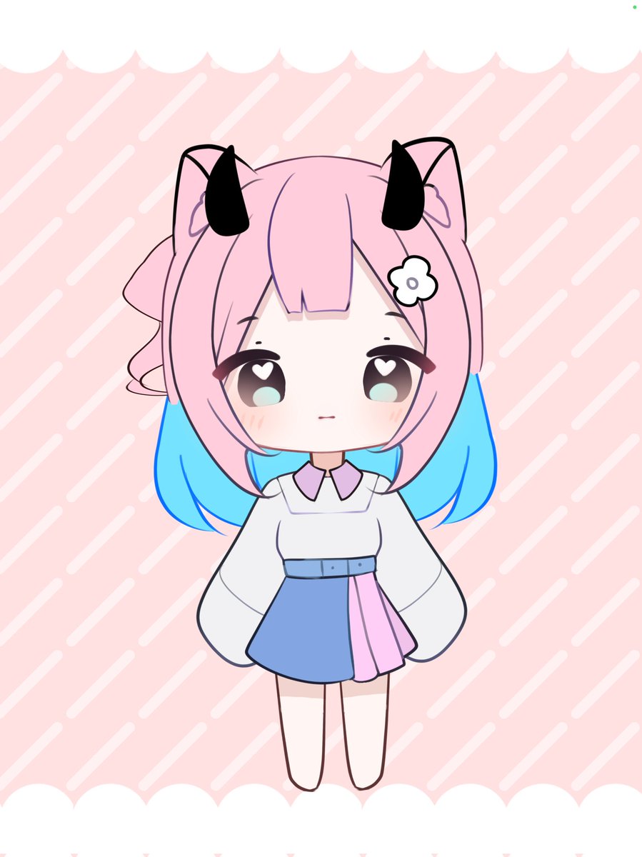 I was able to customize a free live 2D model thanks to the lovely