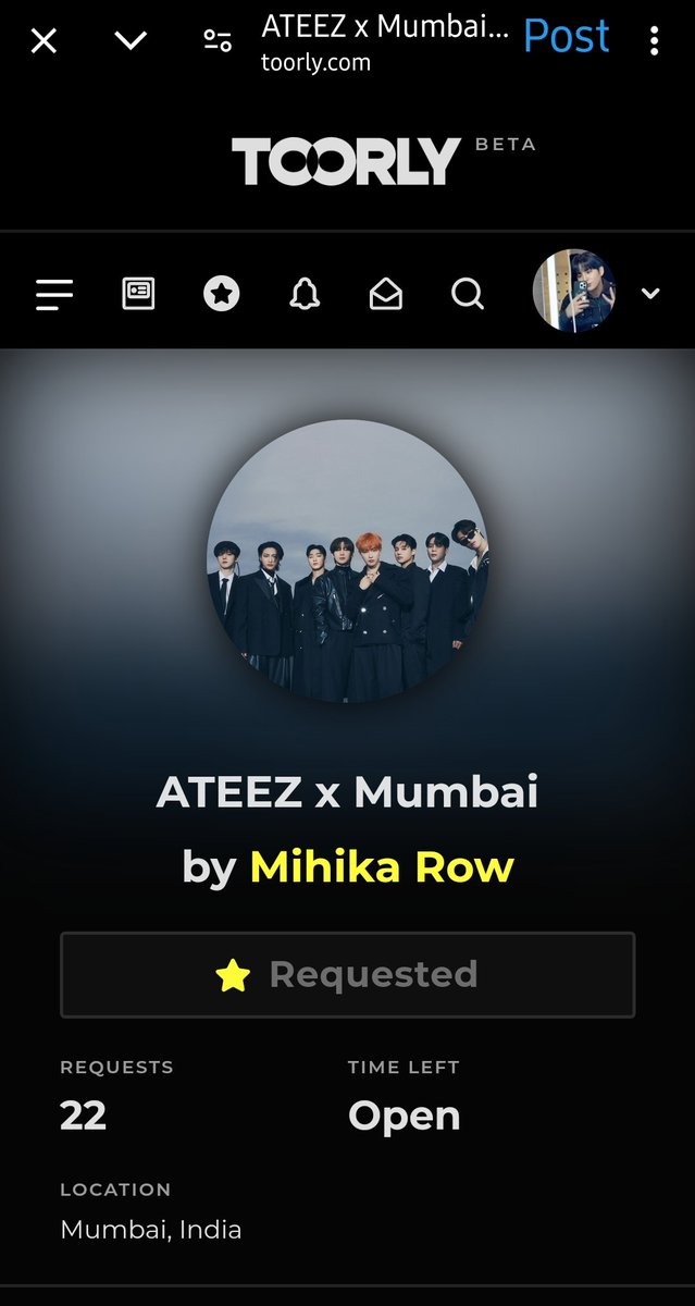 tinyroady2430's tweet photo. Done
#ATEEZtoIndia #DESITINY #ATINY #ATEEZIndia #DESITEEZ #ATEEZ #에이티즈 @ATEEZofficial https://t.co/hLcn97lo2h