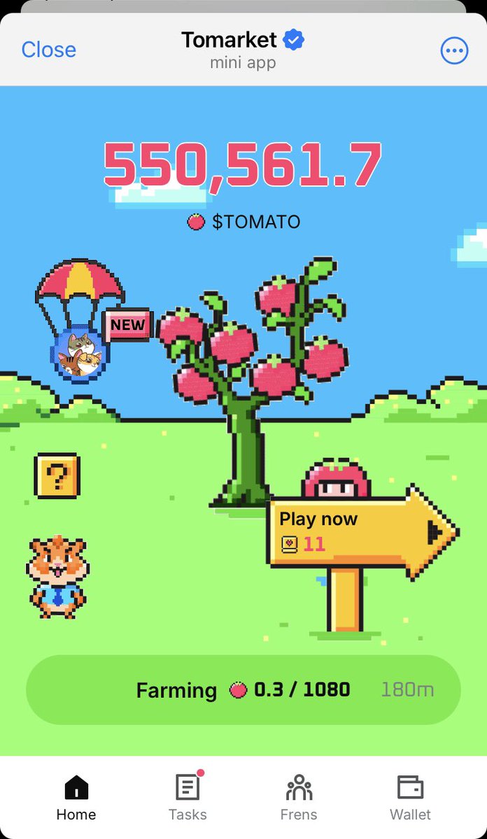 Show your $TOMATO balance before snapshots on 2 September

$DOGS