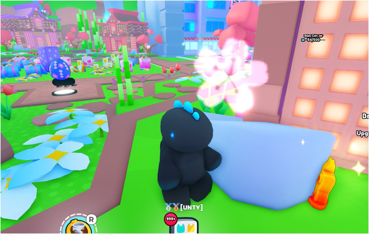 LeeHubbz's tweet photo. #PetSimulator99 
New Shiny Relic Locations.

1. #220 - Shop Window on the left. 

2. #221 - Behing Rock next to purple house on left.

3. #222 - Left on entrance, behind second tree.

4. #223 - Behind giant chocolate bar on the right. https://t.co/Stug6duR9T