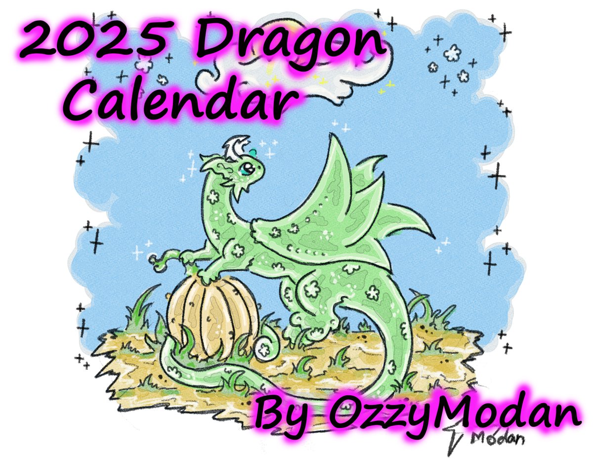 My 2025 Dragon Calendar is out now!

lulu.com/shop/christian…