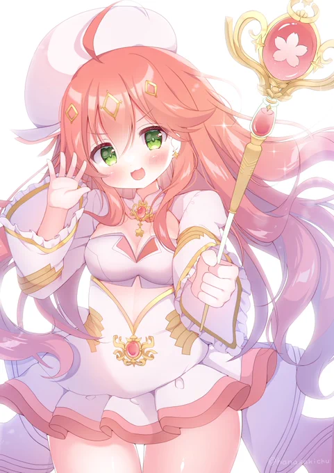 「みんなの願いを咲かせる祈り!  魔法少女みこ!」 #ホロウィッチ #miko_Art