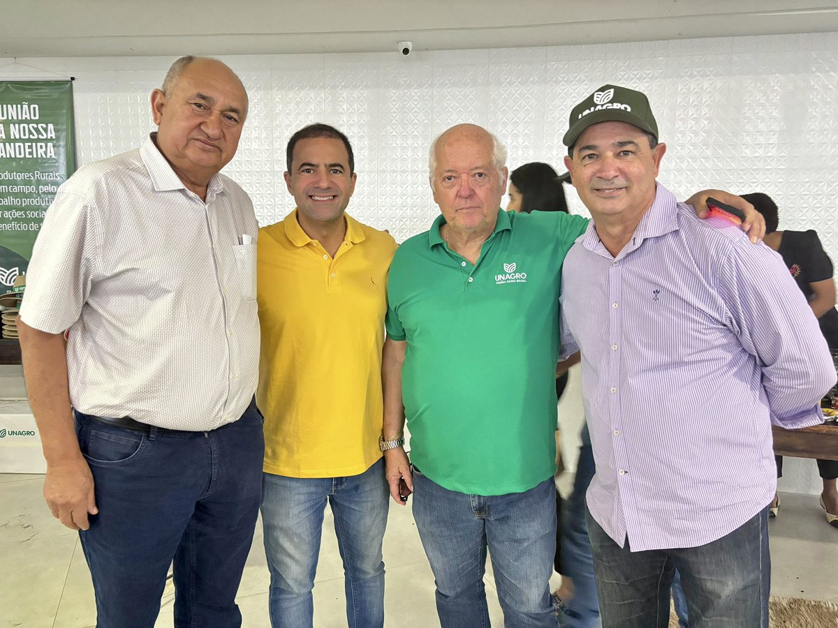 CarvalhalMarcus's tweet photo. 1 ano UNAGRO (União Agro Bahia) - UNIÃO é a nossa bandeira!! https://t.co/QWEB8dEVAo