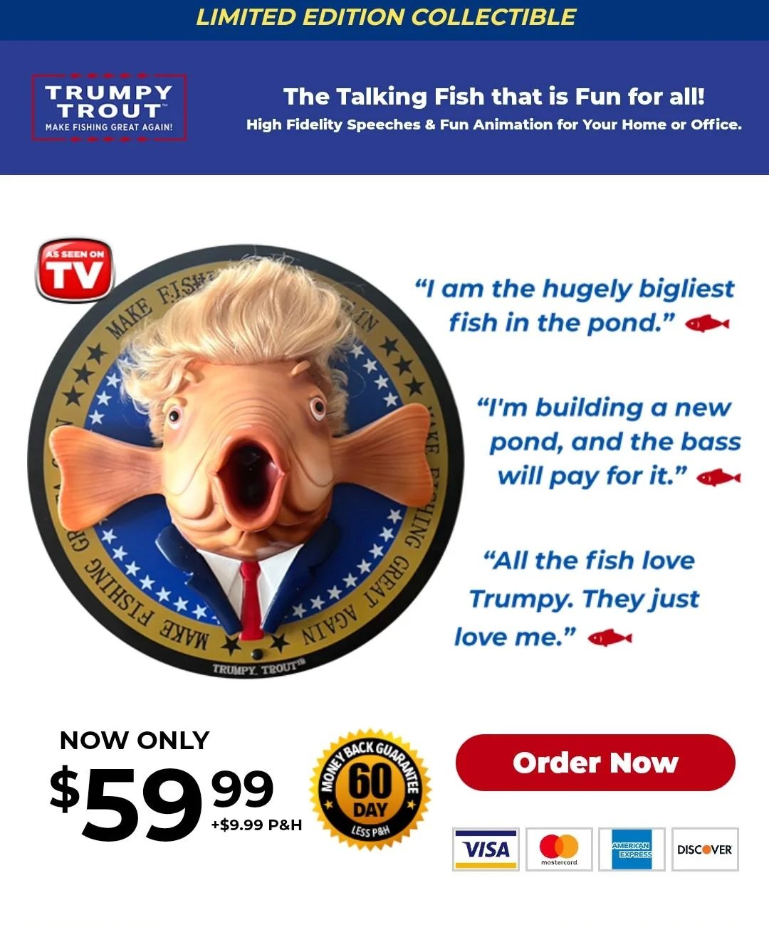 Great Ape Dad 🦍 on X: "Trumpy Trout https://t.co/zOfig25Fwj" / X