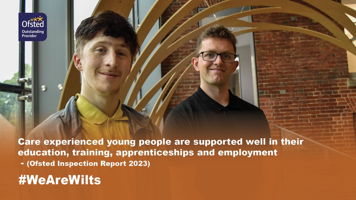 We value supporting our care experienced young people throughout their journey 🙌

#WeAreWilts