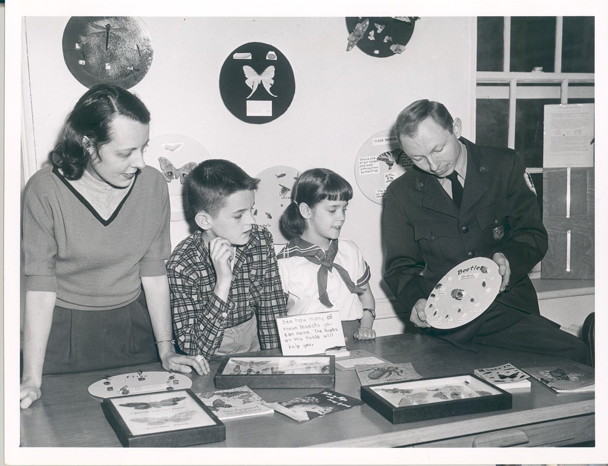 RockCreekNPS's tweet photo. Some things never change โ like kids learning about nature in parks.
Since 1956 there has been a Nature Center in @rockcreeknps, first at Klingle Mansion and then on Glover Rd.
Celebrate our park by sharing your own โthen and nowโ experiences using #ParksThenAndNow.
#NPS108 https://t.co/q0GBbaCiPv
