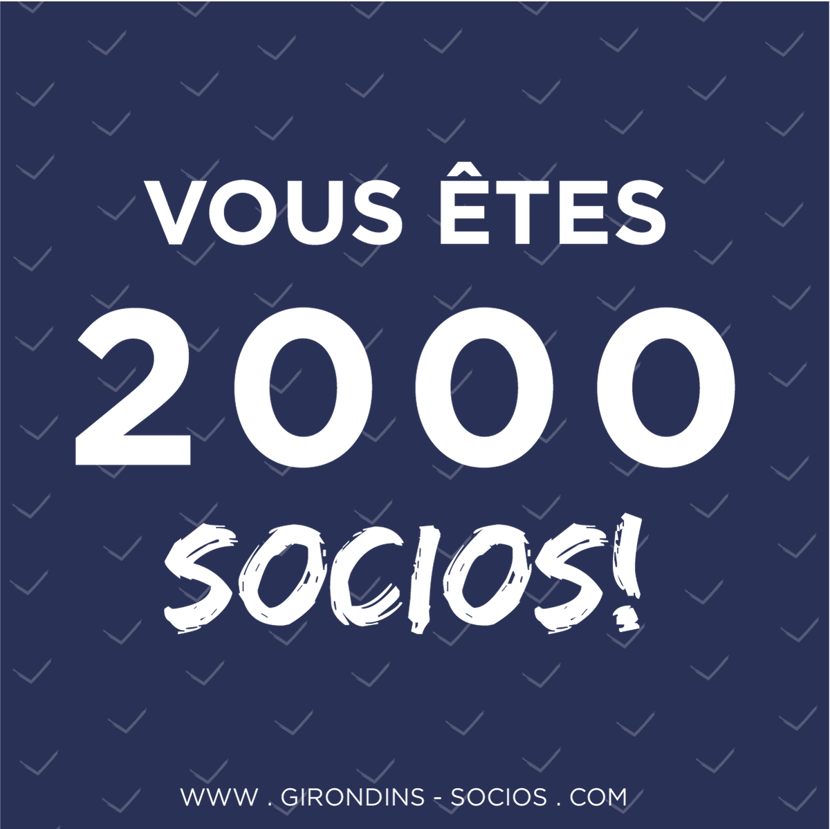 GirondinSocios's tweet image. C'est dingue! En moins d'une semaine! 🔥
Merci à tous, la mobilisation continue! #girondins #GirondinsSocios #unitépourlesgirondins