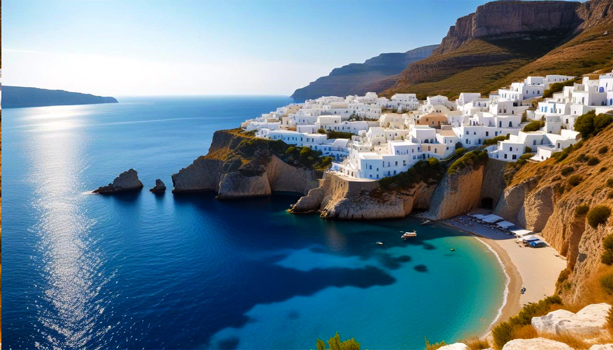 psimythos's tweet photo. Why go to Santorini when you can go to #Psimythos? 
Don't be a dufus, Mykonos is too expensive. Let me show you the beauty of a hidden Aegean gem that us Greeks keep to ourselves. Stunning vistas with no cars and "gourounes" polluting the environment. https://t.co/Ad3q0QCtaz