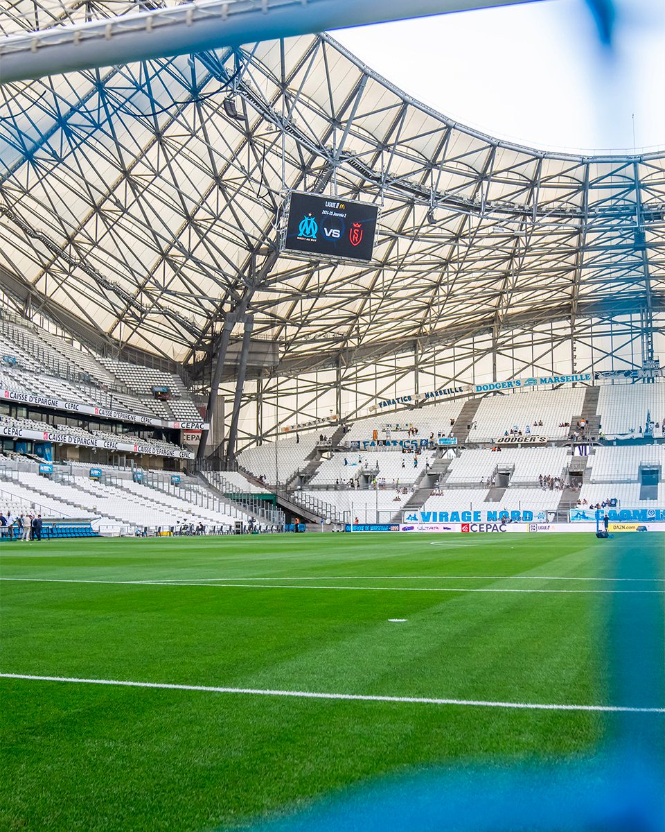 OM_Officiel's tweet photo. 📍 @orangevelodrome, the place to be 🙃
#OMSDR https://t.co/45sp1JYCYT