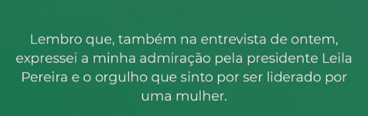 iaracostax's tweet photo. "Eu não odeio mulheres, até tenho amigas que são" in Abel Ferreira Version. https://t.co/scB13QEsO3