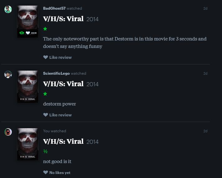 SeasonThreePod's tweet photo. We only watch cinema around here https://t.co/jfsj823LDh