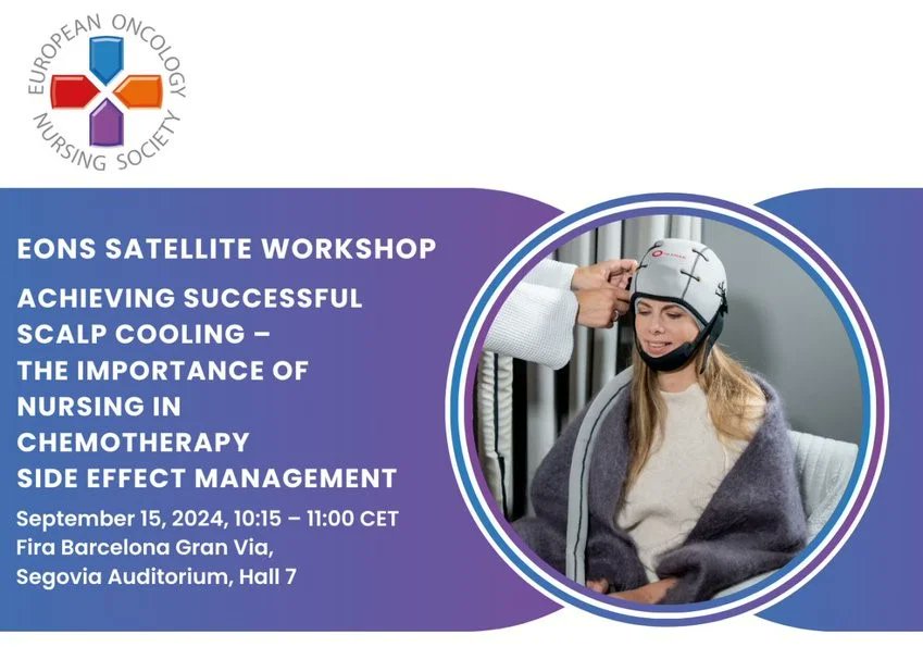 oncodaily's tweet image. Scalp Cooling workshop by 
@myESMO on September 15 - @cancernurseEU 

oncodaily.com/societies/1298…

@AnnieYoung3674 @CorinavdHurk @begoparrado 

#Cancer #ESMO #ScalpCooling #MedicalWorkshop #MedTwitter #OncoDaily #Oncology