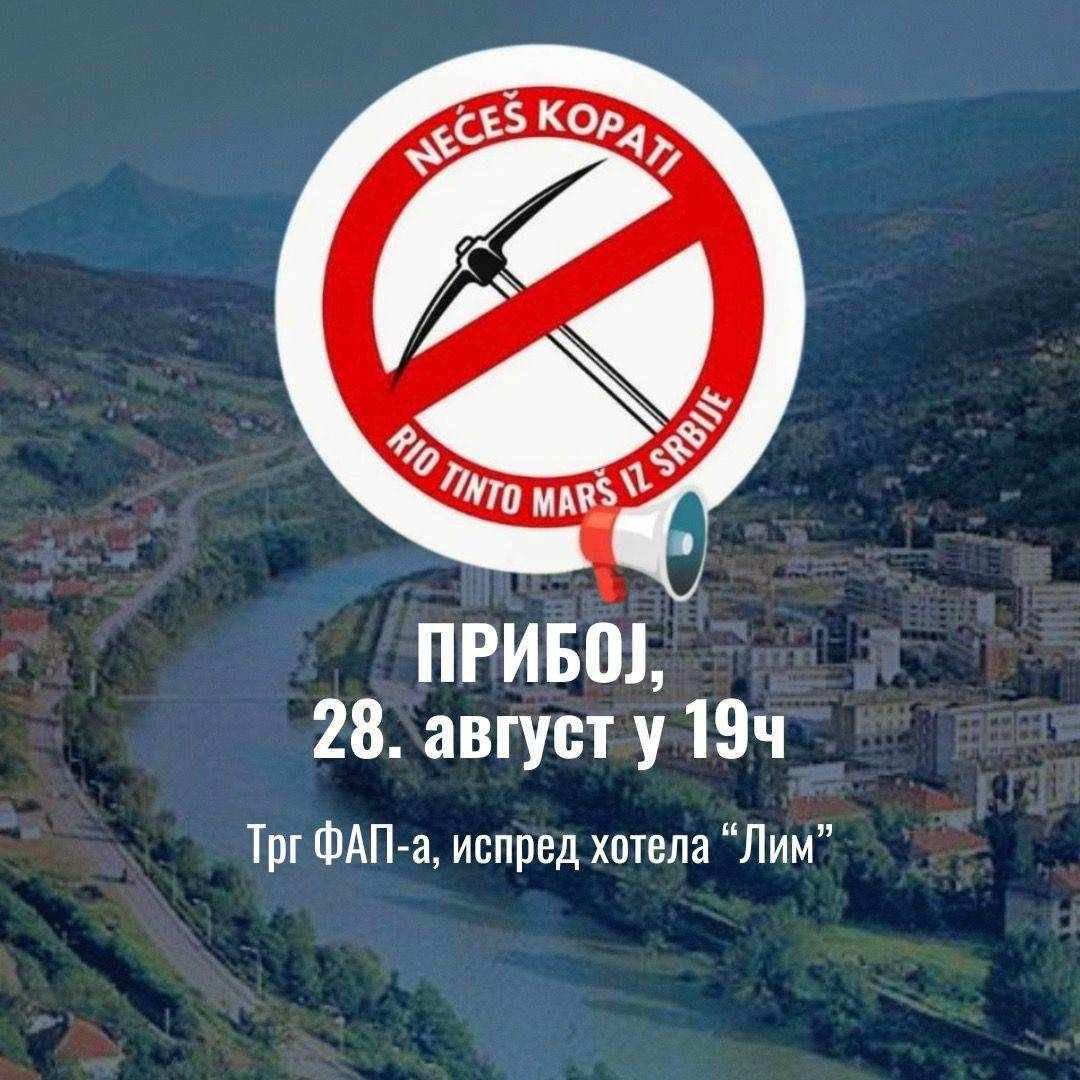 CuvariVatre's tweet image. Priboj protiv Rio Tinta 🔥

#stopriotinto