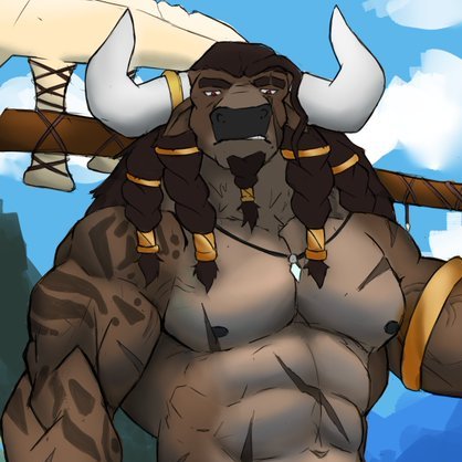 BullInAMaze's tweet image. #RP #MVRP #OPENRP

{ MINOTAUR }

&amp;lt; NAME: NONE &amp;gt;
&amp;lt; AGE: UNKNOWN &amp;gt;
&amp;lt; HEIGHT: 9&apos;0 &amp;gt;
&amp;lt; GENDER: MALE &amp;gt;

It was beautiful in a harsh I&apos;m-going-to-gut-you-like-a-fish kind of way.