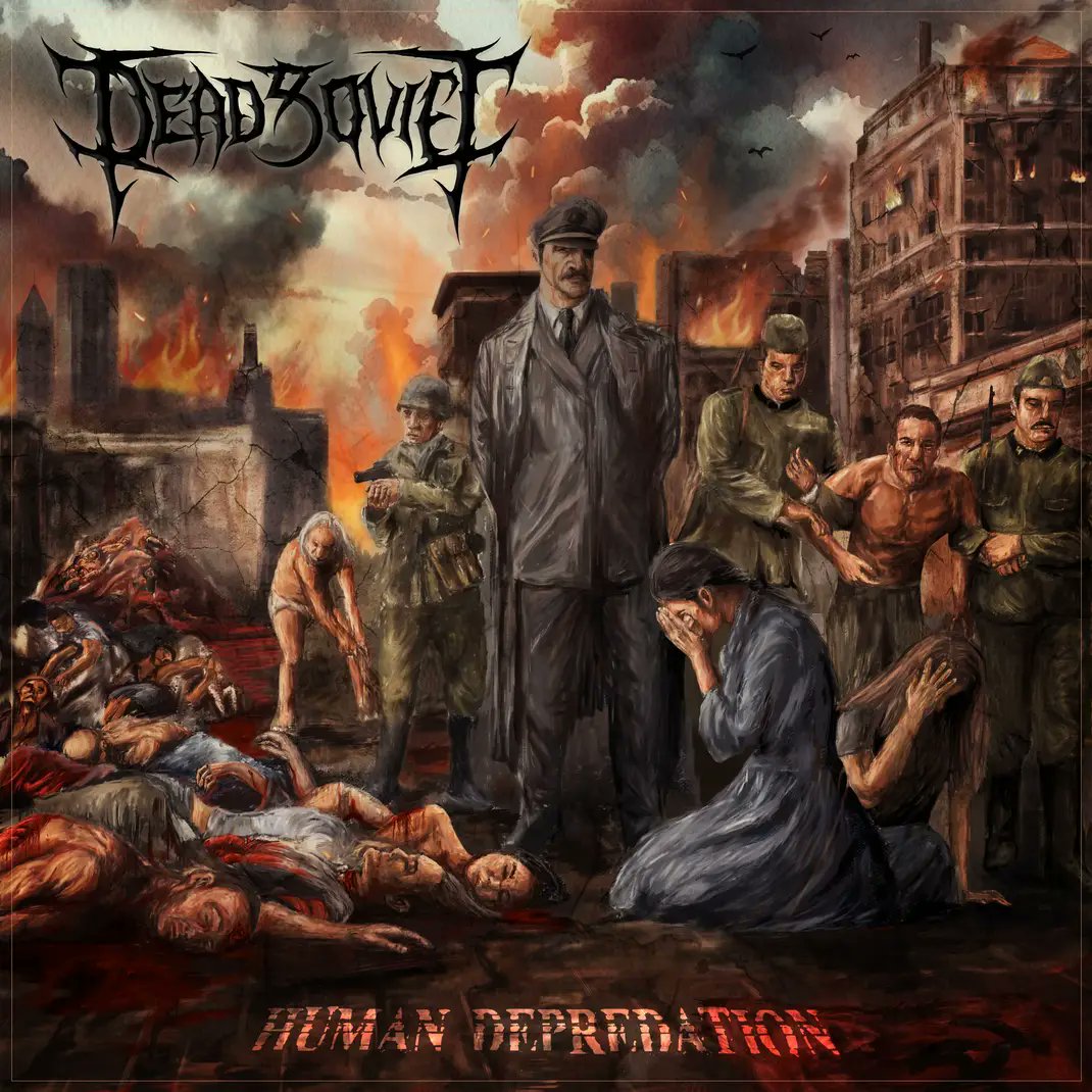 AlexFetzner's tweet photo. Dead Soviet - Human Depredation (EP)
Death/Thrash Metal from Manipur, India
Release date: August 25th, 2024
https://t.co/7UiWdZakCD
#deadsoviet #indianmetal #indianmetalscene
#thrashmetal #deaththrash #thrashdeathmetal
#thrashmetalpromotion #thrashmetalalbum
#newdeaththrashmetalsongs
#supporttheunderground #debutep #newep2024
#albumcover #bandcamp