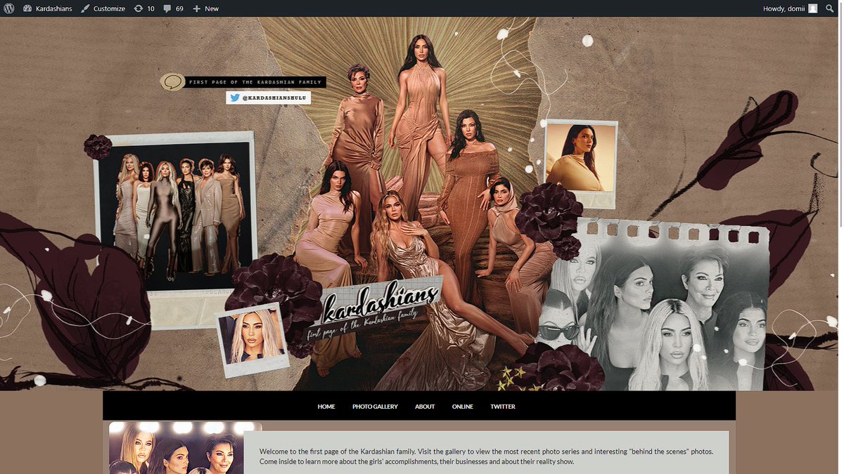 ⭐️Latest Onliner  
🖥️Responsive Wordpress Theme
🔗kardashians.sosugary.com