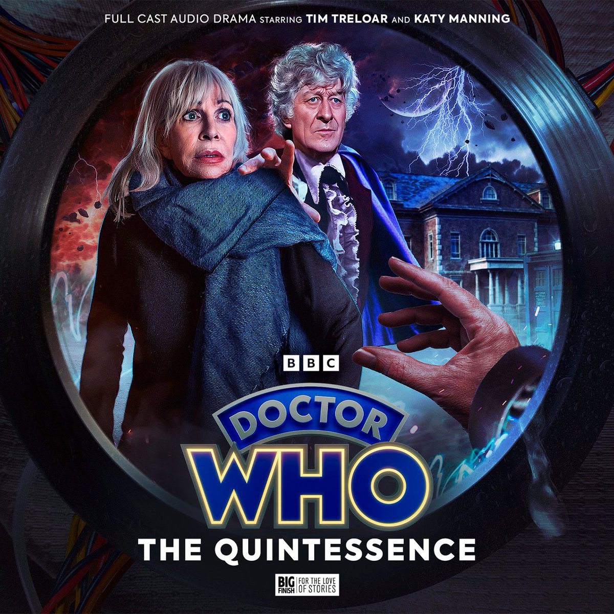 bigfinish's tweet image. "This production has me very excited. Not only do we have the return of Katy Manning as the amazing Jo Jones alongside Tim as the Doctor, but we also have the Mondasian Cybermen." bgfn.sh/Quintessence