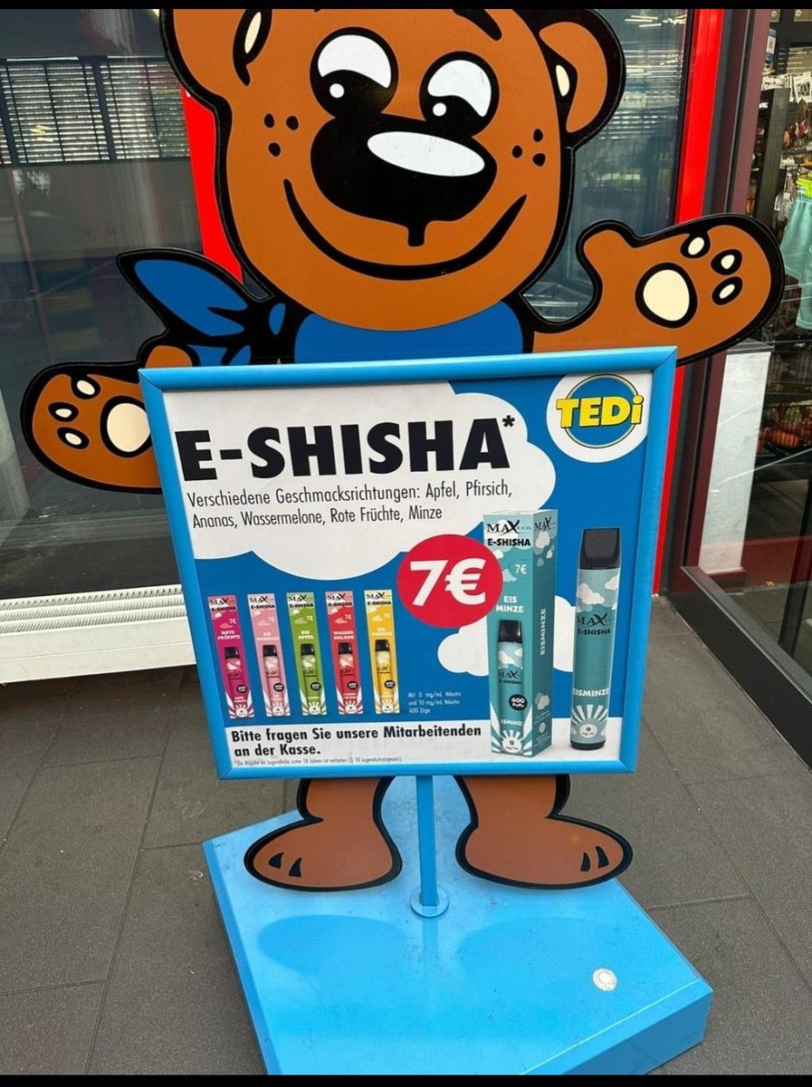 ich brauch gerade so ne 7€ tedi eshisha um klar zu kommen