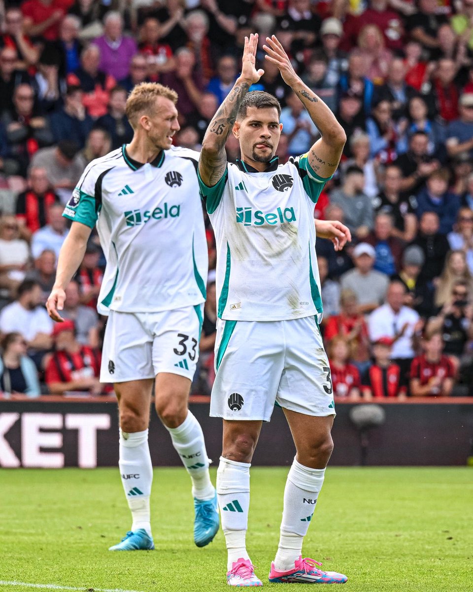 brunoog97's tweet photo. Tough game today! On a difficult pitch against a tough opponent, but I still believe we had the best chances to win the game! Big game on Wednesday where we need to be ready. Thank you for the constant support, NUFC fans. 3️⃣9️⃣🖤🤍 https://t.co/sMMKzu9CJb