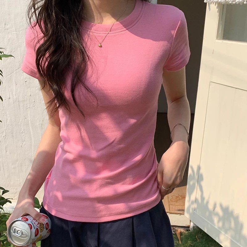 chikako199's tweet photo. ￼cherryshop พร้อมส่ง🔥เสื้อท่อนบน🍒เสื้อแขนสั้น ผ้าฝ้าย ทรงสลิมฟิต สวมใส่สบายค่ะ🦋
พิกัดเสื้อ 👉 https://t.co/uqCGgQ6Qq9 https://t.co/3sc667fGQa