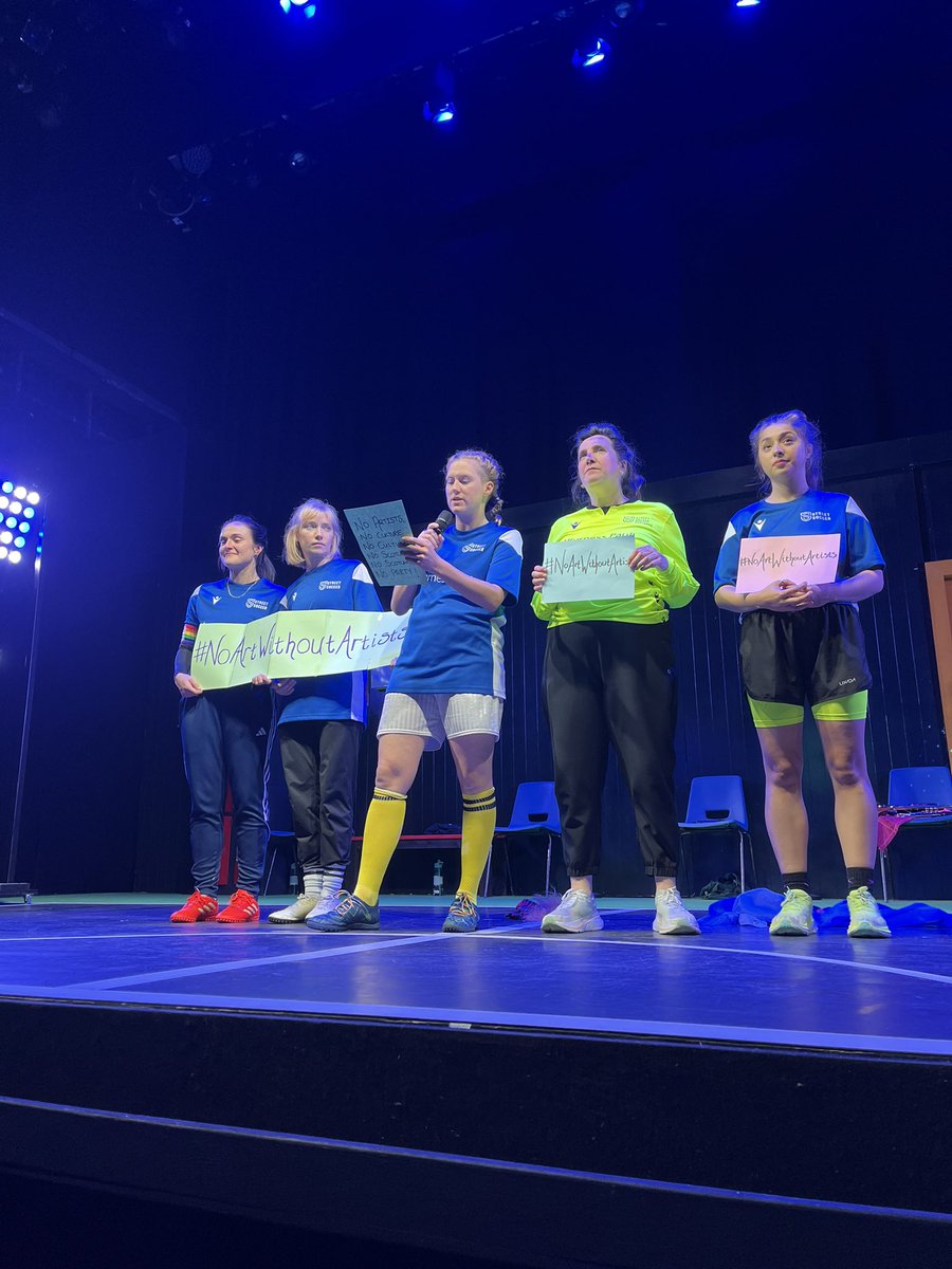 Mark Hannah (@markthannah) on Twitter photo The #SameTeam girls on their final show today drilling home the goals and glory and drilling the fact there’s #NoArtWithoutArtists
An epic show which made me cry. What a line-up. <a href="/traversetheatre/">Traverse Theatre</a> The #SameTeam girls on their final show today drilling home the goals and glory and drilling the fact there’s #NoArtWithoutArtists
An epic show which made me cry. What a line-up. <a href="/traversetheatre/">Traverse Theatre</a>