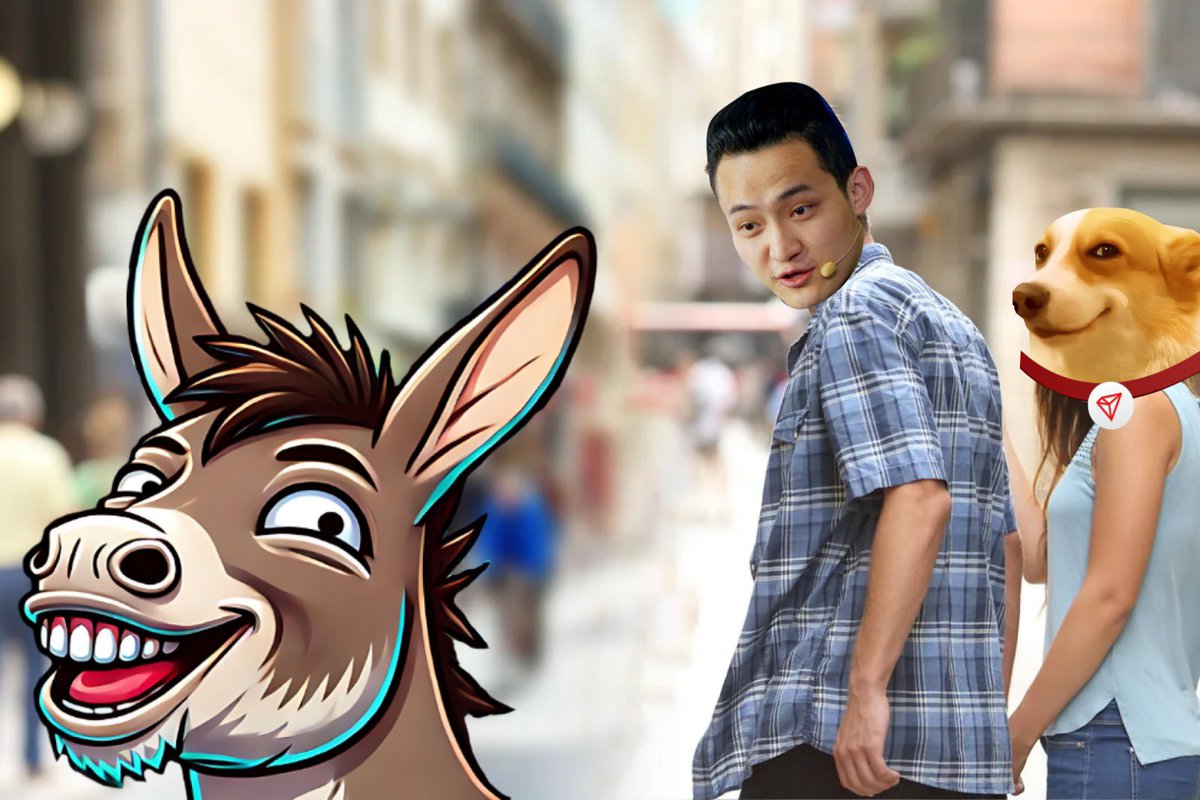 When you realise there are better ASSets on $TRON <a href="/justinsuntron/">H.E. Justin Sun 👨‍🚀 🌞</a> 

#TRONKEY on $TRON