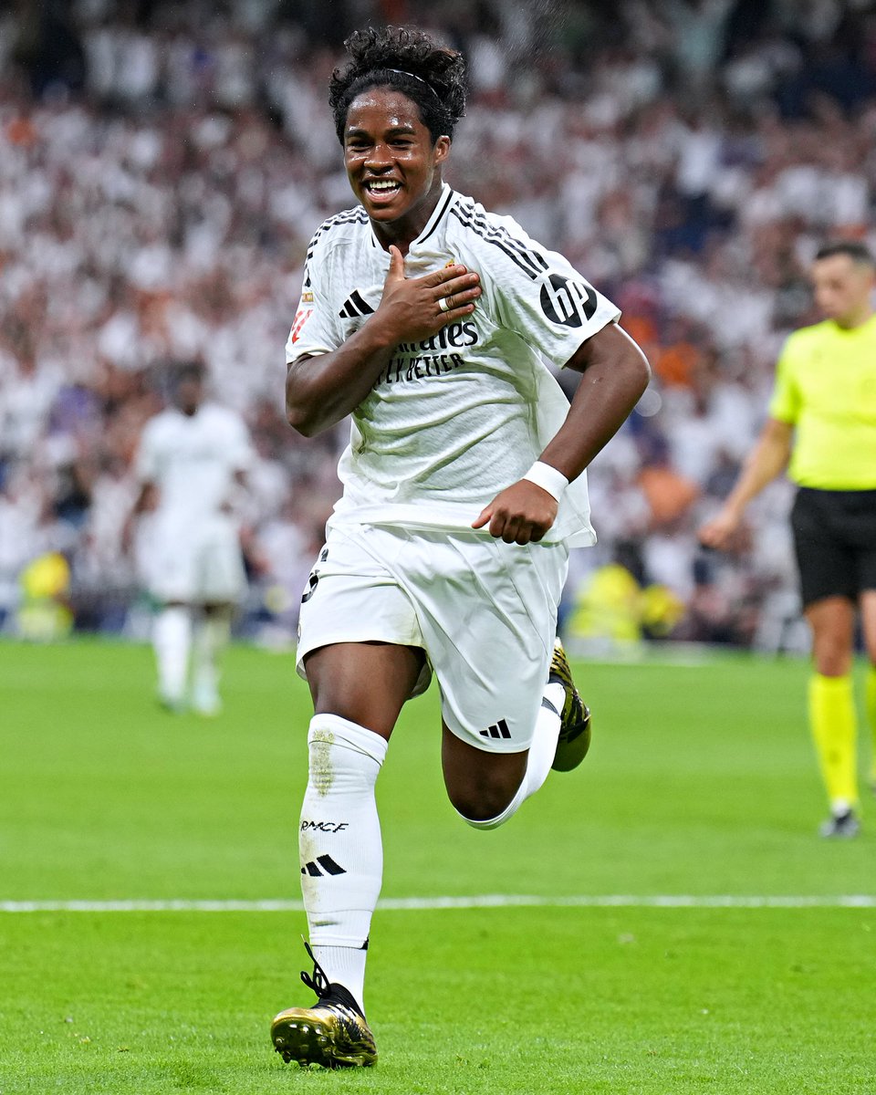 B24PT's tweet photo. Endrick marcou na estreia pelo Real Madrid 🌟 https://t.co/qcoRfjPfWw