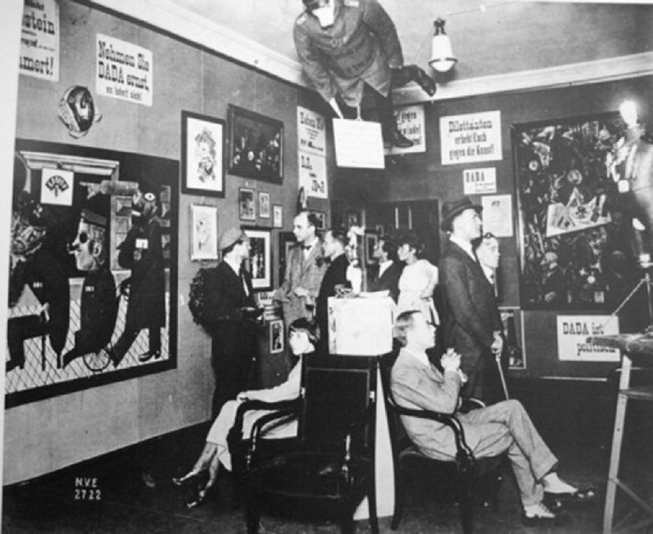 Die Erste Internationale Dada-Messe war eine von Dadaisten organisierte Ausstellung  vom 30. Juni - zum 25. August 1920 in Berlin.
Die Messe war eine Absage an die bürgerliche Kultur. Sie dokumentierte die künstlerische Kreativität, welche die Dada-Revolte freigesetzt hatte.