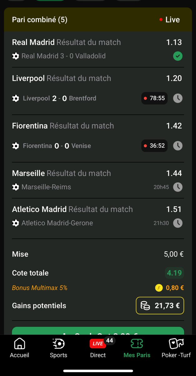 Zakyllee's tweet photo. @MKVPronos avec du retard mais ça suit le reste https://t.co/yz3FMrBEav