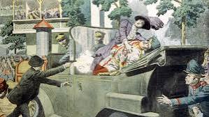 Gavrilo Princip carrying out a pre-emptive strike on Archduke Franz Ferdinand #Israel