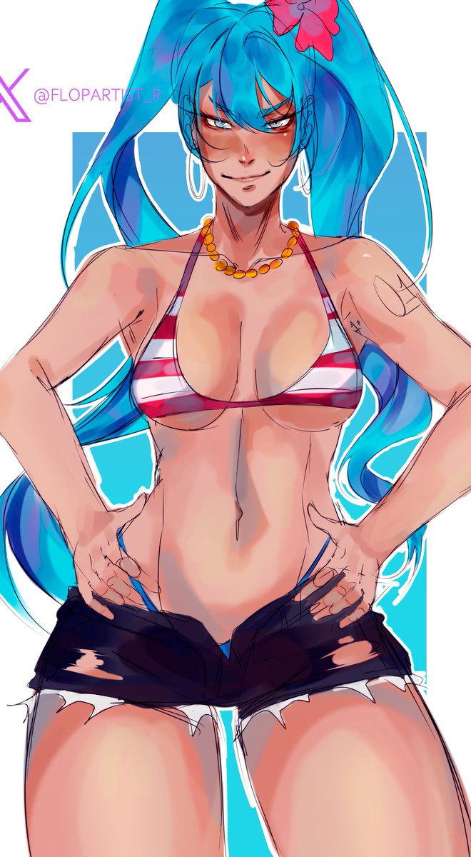 Puerto rican Miku💅🇵🇷🌺