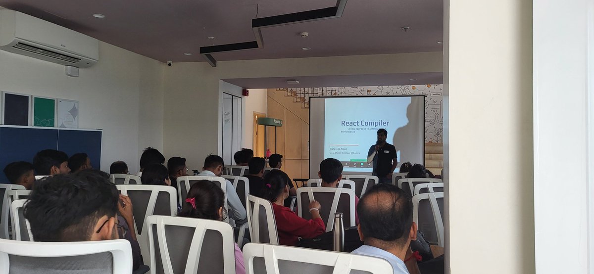 attambulkar's tweet image. Went to the @ReactPune meetup at @NonStopio yesterday. 

Great way to spend the weekend—learning new things and meeting awesome people!