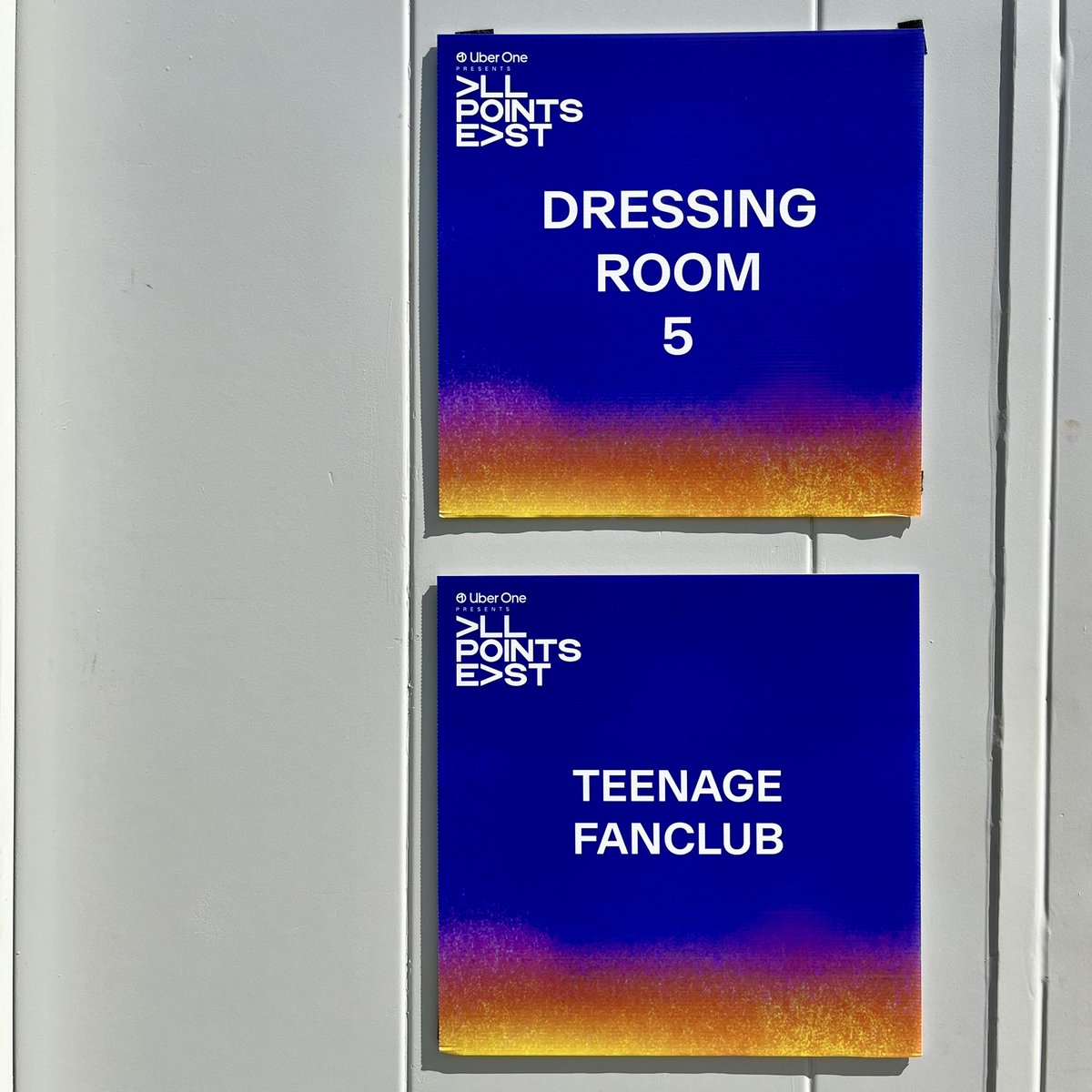Teenage Fanclub (@teenagefanclub) on Twitter photo THIS AFTERNOON. Hanging out in dressing room 5 ahead of our performance at <a href="/allpointseastuk/">All Points East</a> in Victoria Park, London. Onstage at 4:30pm. THIS AFTERNOON. Hanging out in dressing room 5 ahead of our performance at <a href="/allpointseastuk/">All Points East</a> in Victoria Park, London. Onstage at 4:30pm.