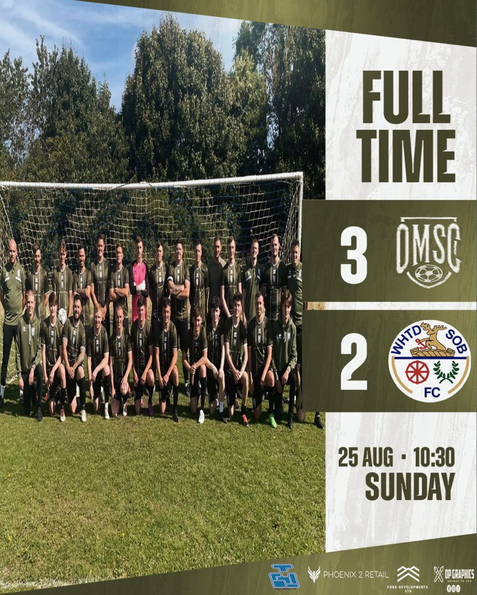 OwtonManor2022's tweet photo. Well deserved 3 points for the lads

3-2 win against @WHTDSOB1 

Game could have gone either way but with the last kick of the game we managed to take all 3 points 

David Wilson ⚽️
Liam Docherty ⚽️
Carl Winstanley ⚽️

MOTM - Lewy Porritt 

UTM 🟢⚫️ https://t.co/myQwlBu6Hr
