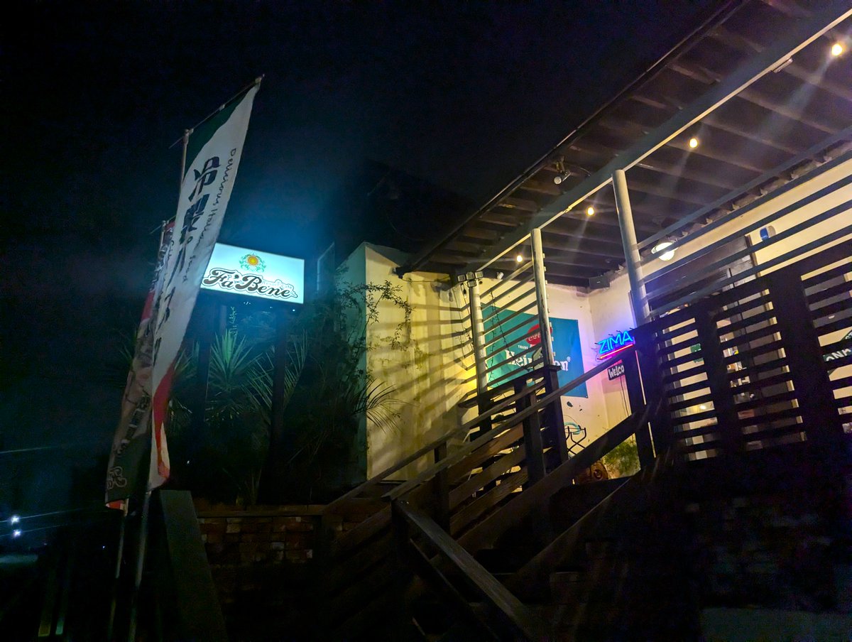 Drkei_japan's tweet photo. #FaBene@殿台町
夏季限定「#ニンニク背脂醤油つけ麺」及び「#冷製たまごかけ生パスタ(#TKNP)を頂きました。つけ麺はここ自慢の純豚骨醤油ラーメンのつけ麺バージョンで背脂いっぱいこってりつけ麺で豚骨テイスト満載!TKNPは生パスタで食べるたまごかけ麺」。他では味わえない究極のTKNPでした! https://t.co/fvtpd1Ihca