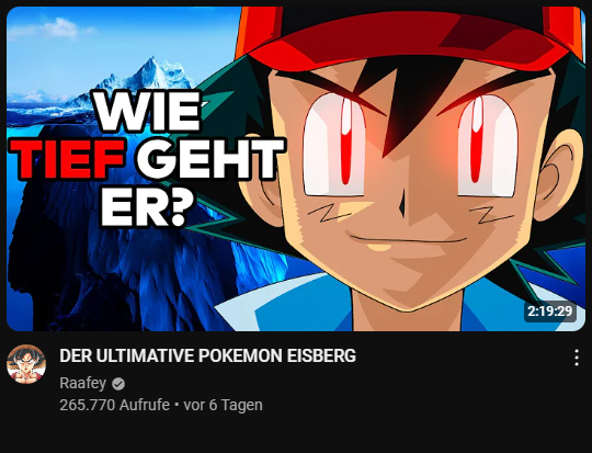 Stell dir vor Ash guckt dich mit dem Blick an und fragt "Wie tief geht er?"