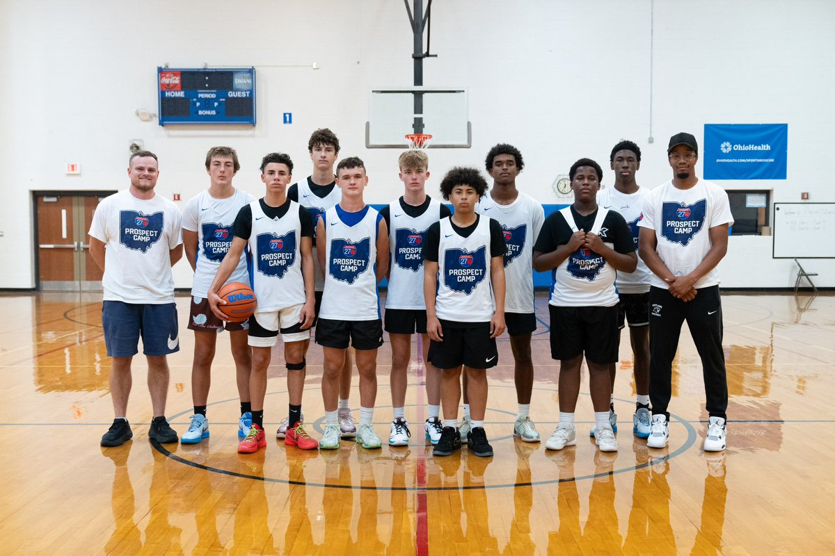 Congrats to our CHAMPIONS from the 270 Hoops Ohio Prospect Camp: 2027 and 2028 Showcase 

Session 1 champions: Team 7 🏆

‘28 Grove City PG Jake Saxton
‘27 Hilliard Bradley F Jace O’Daniel
‘27 Harvest Prep F Javen Allen
‘27 Sandusky G Daishaun Brown Jr
‘27 Reynoldsburg G Braylon